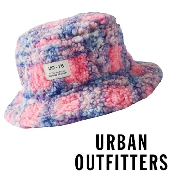 Urban Outfitters  purple plaid bucket hat Urban Outfitters | Accessories | New Urbon Outfitters Womens  main image 4
